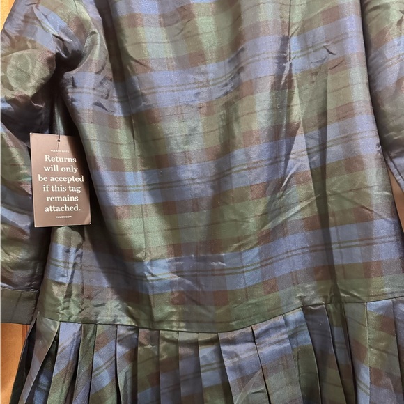 Tuckernuck Tate Dress Tartan Blackwatch Plaid Dress - Picture 3 of 5